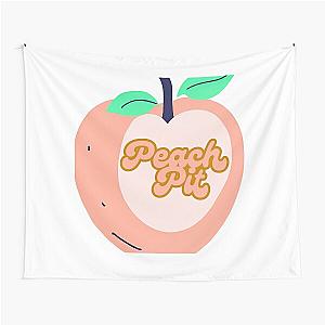 Peach Pit cute indie vibe Tapestry