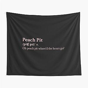 Peach Pit Aesthetic Quote Indie Rock Band Lyrics Black Tapestry