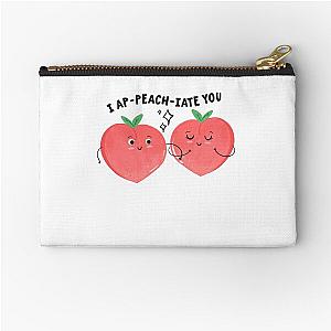 Sweet and Sassy: Discover the Juicy Delight of the Peach Pit Collection Zipper Pouch