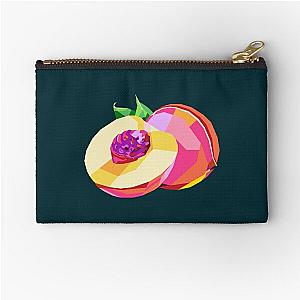 Peach Pit  Zipper Pouch