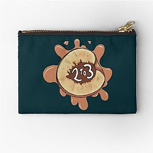 PEACH PIT Zipper Pouch