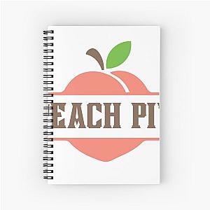 Peach Pit band Spiral Notebook