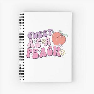 Sweet and Sassy: Discover the Juicy Delight of the Peach Pit Collection Spiral Notebook