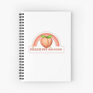 Peach Pit Relaxed Spiral Notebook