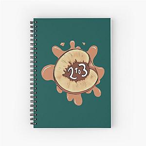 PEACH PIT Spiral Notebook