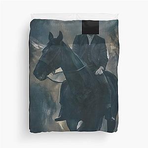 Thomas Shelby - covered face Duvet Cover