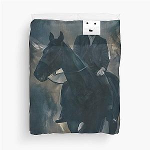 Thomas Shelby - white face Duvet Cover