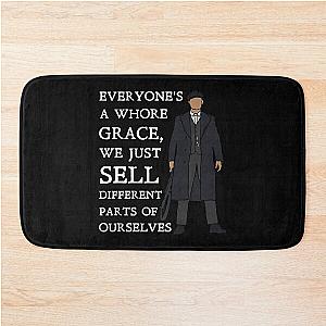 Tommy Shelby - everyone's a whore Peaky Blinders Bath Mat