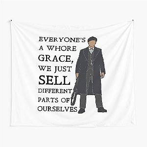 Tommy Shelby - everyone's a whore Peaky Blinders Tapestry