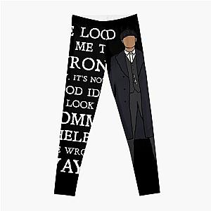 Tommy Shelby - He looked at me the wrong way Peaky Blinders Leggings