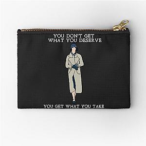 Lizzie Shelby - you don't get what you deserve: Peaky Blinders (White) Zipper Pouch