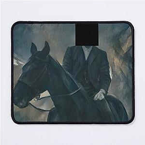 Thomas Shelby - covered face Mouse Pad