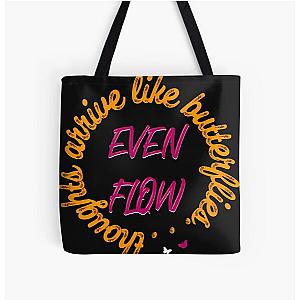 Pearl Jam Even Flow All Over Print Tote Bag