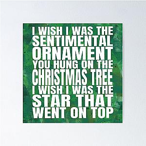 Pearl Jam Wishlist Christmas Holiday Print Poster