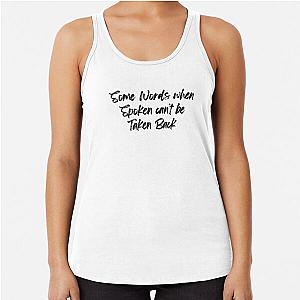 Pearl Jam Lyrics Racerback Tank Top