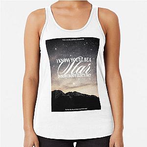 I know you'll be a star - Pearl Jam  Racerback Tank Top