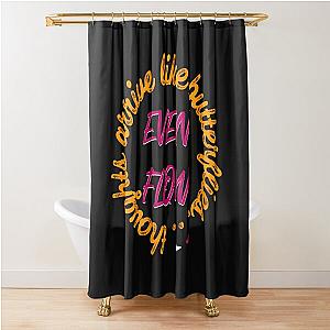 Pearl Jam Even Flow Shower Curtain