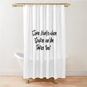 Pearl Jam Lyrics Shower Curtain