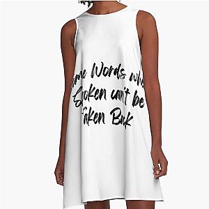 Pearl Jam Lyrics A-Line Dress