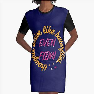 Pearl Jam - Even Flow Graphic T-Shirt Dress