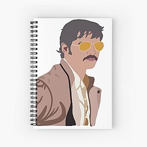 Pedro Pascal 'Javier Peña' Drawing Cartoon Spiral Notebook