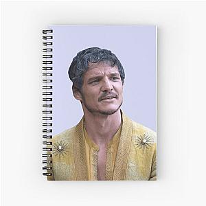 Pedro Pascal Playing a Character Spiral Notebook