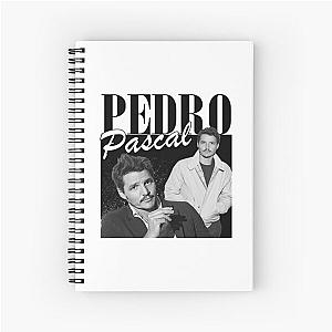 Pedro Pascal Vintage Spiral Notebook