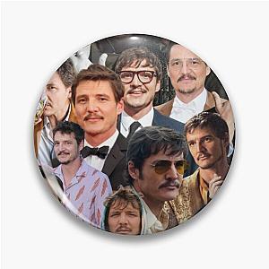 Pedro Pascal Photo Collage Pin