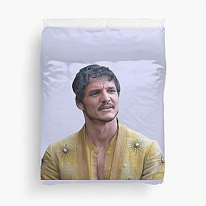 Pedro Pascal Playing a Character Duvet Cover