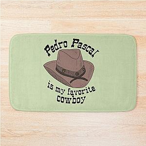 Pedro Pascal is my favorite cowboy Bath Mat