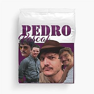 Pedro Pascal Wrestling Tee Duvet Cover