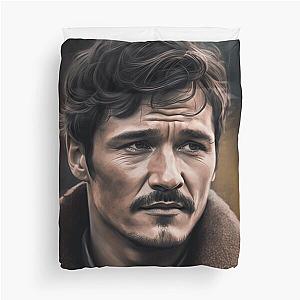 pedro pascal artwork Duvet Cover