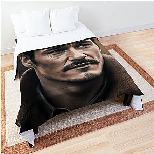 pedro pascal artwork Comforter