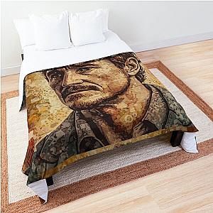 Pedro pascal Retro Painting Comforter