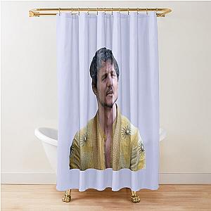 Pedro Pascal Playing a Character Shower Curtain