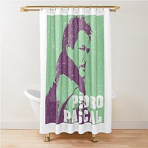 pedro pascal poster Shower Curtain