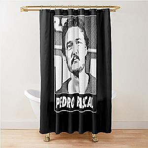 pedro pascal vintage v2 Shower Curtain