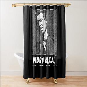 pedro pascal vintage v3 Shower Curtain