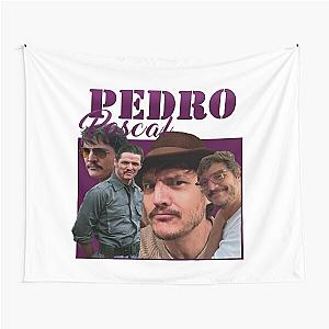 Pedro Pascal Wrestling Tee Tapestry