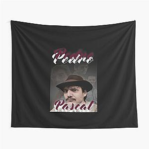 Pedro Pascal Wrestling Tee Tapestry