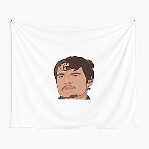 Pedro Pascal Brown Eyes Tapestry