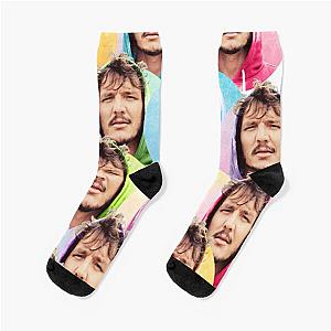 Pedro Pascal Collage, Original  Willow Days Socks