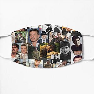 Pedro Pascal Abstract Seamless Collage Flat Mask