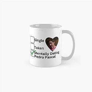 mentally dating Pedro Pascal celebrity crush Classic Mug