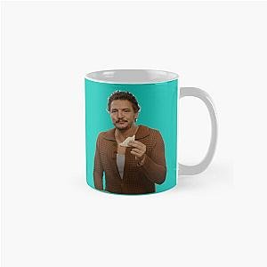 Pedro Pascal eats a sandwich... Classic Mug