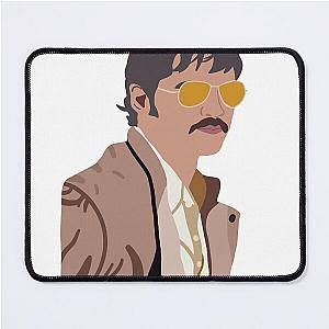 Pedro Pascal 'Javier Peña' Drawing Cartoon Mouse Pad