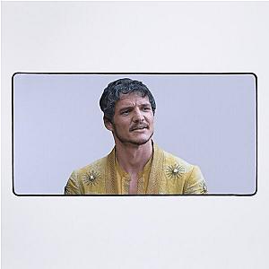 Pedro Pascal Playing a Character Desk Mat