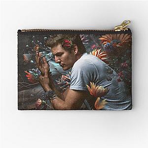 Pedro Pascal and the Butterfly  Zipper Pouch