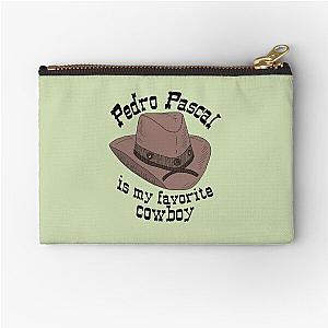 Pedro Pascal is my favorite cowboy Zipper Pouch