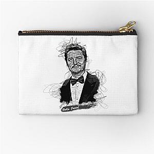 Pedro Pascal Abstract Sketch Art, Pedro Pascal Zipper Pouch